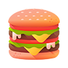 hamburger - Food vocabulary