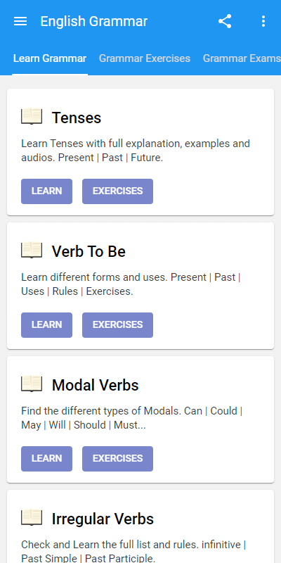 English Grammar TeacherApp