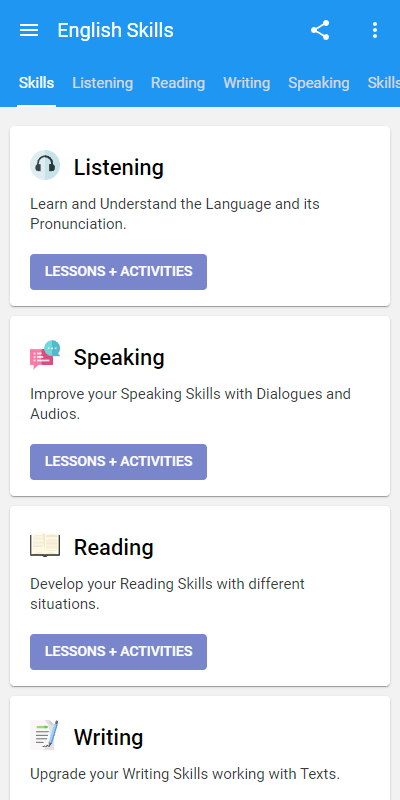 English Skills TeacherApp